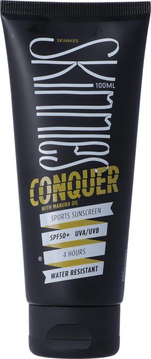 Actual product image Skinnies Conquer (Sun gel, SPF 50+, 100 ml, 113 g)