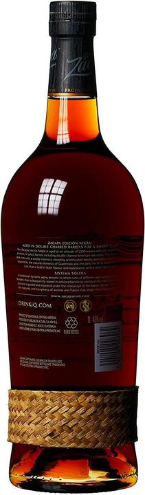 Actual product image Ron Zacapa Centenario - Edicion Negra Solera Gran Reserva (1 x 100 cl)