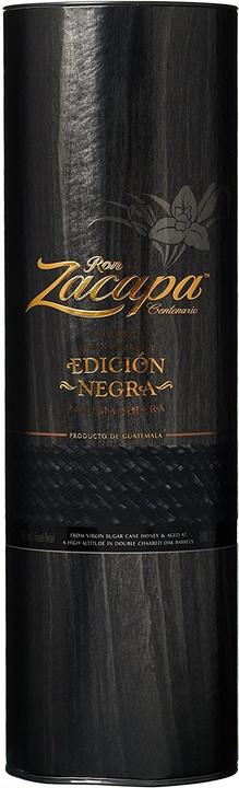Actual product image Ron Zacapa Centenario - Edicion Negra Solera Gran Reserva (1 x 100 cl)