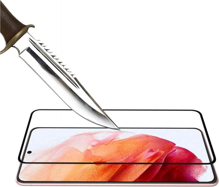 Actual product image Screenguard Samsung Galaxy S21 Full Screen Protective Glass Film 2.5D 9H (1 Piece, Samsung Galaxy S21)