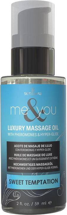 Produktbild Sensuva me and you massage oil sweet temptation 59ml