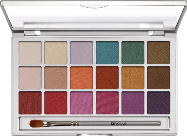 Immagine prodotto Kryolan Varietà di ombretti 18 colori V1