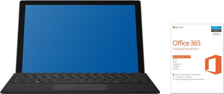Produktbild Microsoft Surface Pro inkl. Office 365 Home