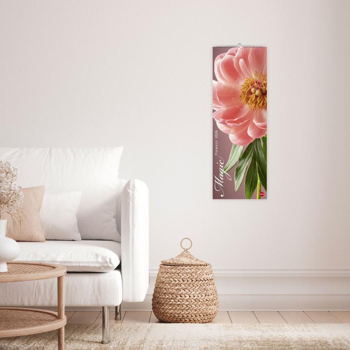 Produktbild Magic Flowers Vertical Kalender 2026 (24,5 x 69 cm, Harter Einband, Deutsch)