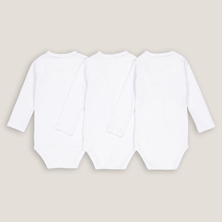 La Redoute Collections 3er-Pack Erstlings-Bodys (45)