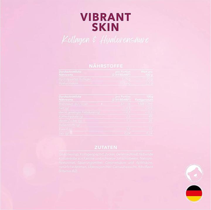 Produktbild IVYBears Vibrant Skin (1 Stück, Gummies, 150 g)