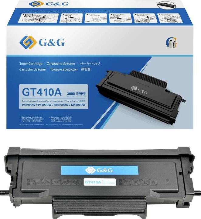 Produktbild G&G Toner GT410A Original Schwarz 3000 Seiten G&G-GT410A (BK)