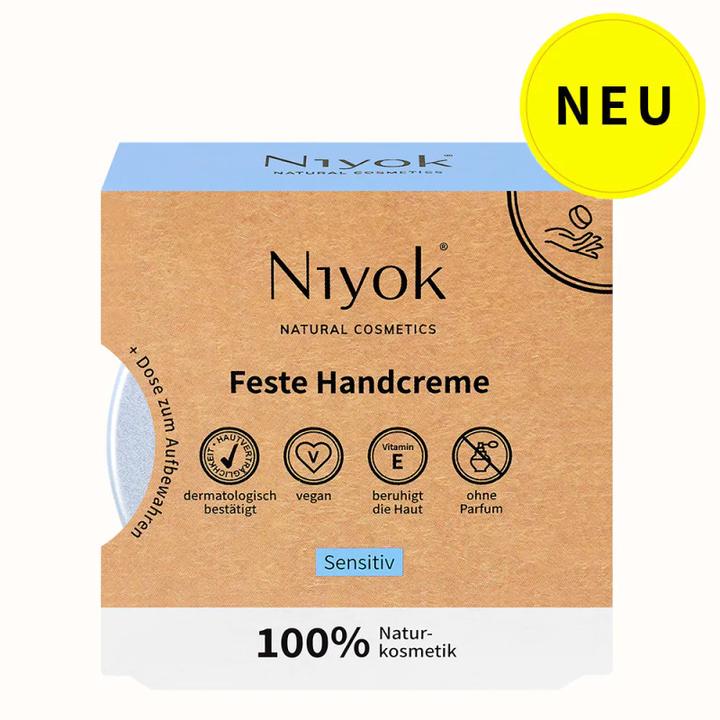 Actual product image Niyok Sensitive Solid Hand Cream