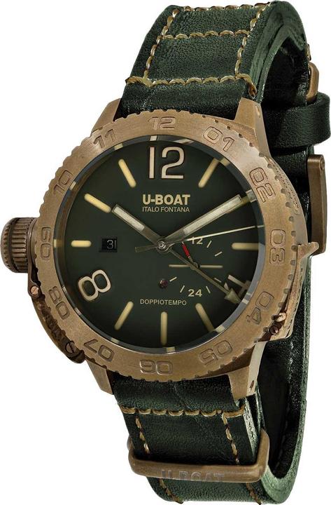 U-Boat 9088 Doppiotempo Bronze Automatik 46mm 10ATM (Swiss Made, 46 mm)