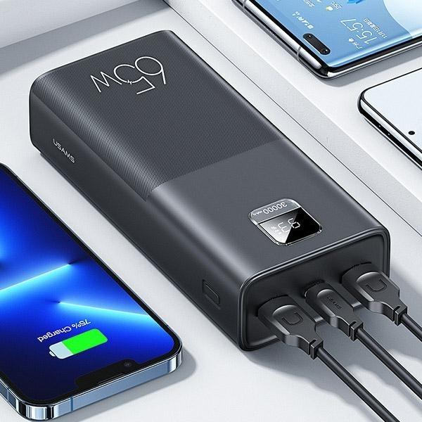 Produktbild Usams Yattu Series (30000 mAh, 65 W, 111 Wh)