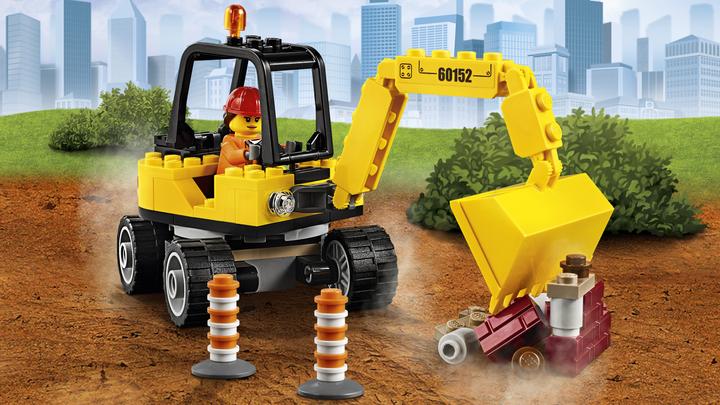 Actual product image LEGO Street cleaners and excavators (60152, LEGO City)