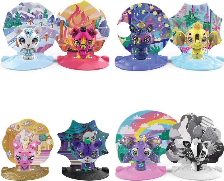 Image du produit Zoobles 2 figurines à collectionner avec mécanisme de transformation