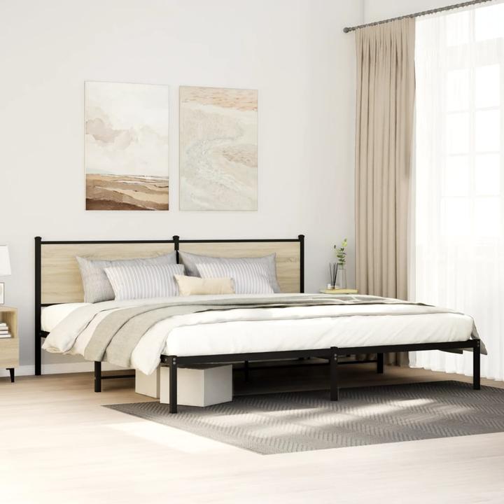 Image du produit VidaXL Lit sans matelas (193 x 203 cm)