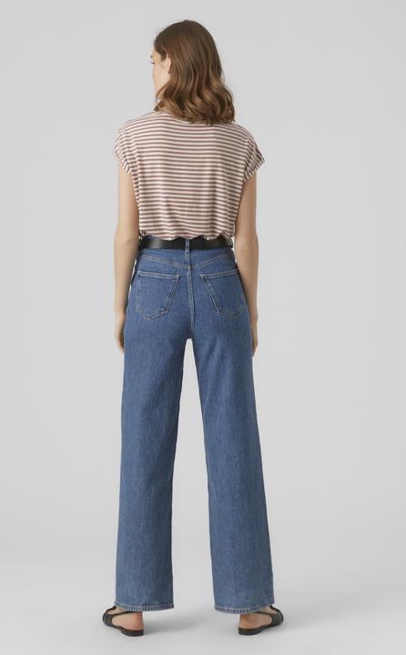 Actual product image Vero Moda Vmava Ss Top Stripe Ga Jrs Noos (XS)