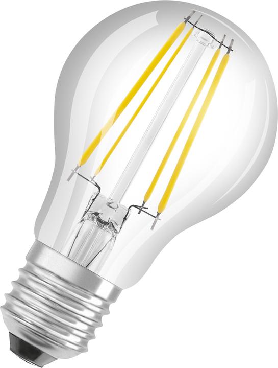 Image du produit Osram AMPOULES LED CLASSE ÉNERGIE A CLASSIC A 60 CL 4 W/3000 K E27 FIL (E27, 4 W, 806 lm, 1 x, A)