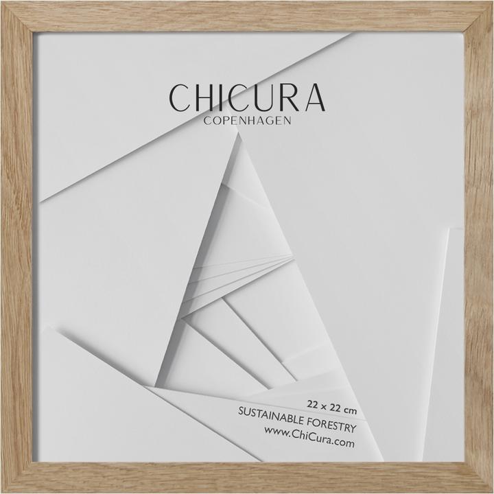 ChiCura Holzrahmen - Glas (22 x 22 cm)