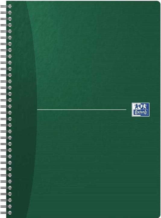 Image du produit Oxford Cahier Essentials A4 Petits Carreaux 5mm 180 Pages Reliure Intégrale Couverture Carte Coloris Assort (A4, Quadrillé)