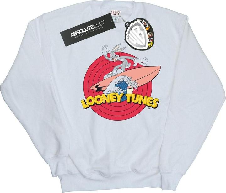 Looney Tunes Bugs Bunny Surfing Sweatshirt (S)