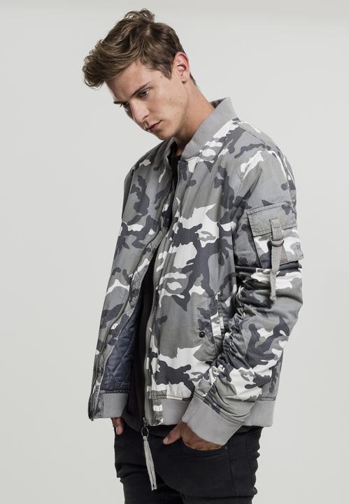 Produktbild Urban Classics Vintage Camo Cotton Bomber Jacket (M)