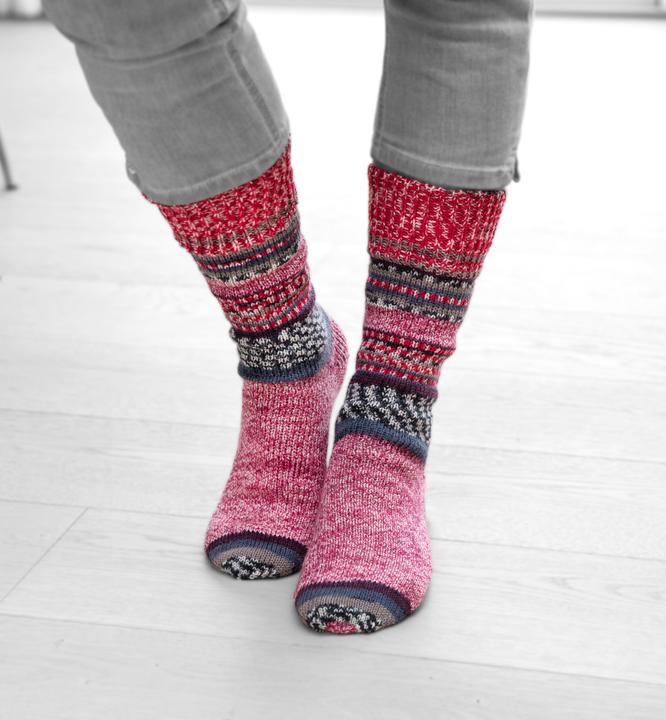 Actual product image Gründl Hot Socks "Simila", 4-fold, 100 g (400 m)