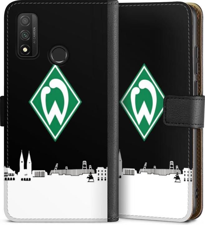 Produktbild DeinDesign Tasche für Huawei P Smart (2020) Handy Flip Case Wallet Cover Handytasche Leder Offizielles (Huawei P Smart (2020))