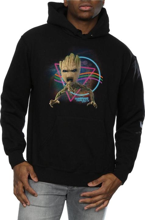 Produktbild Guardians Of The Galaxy Neon Groot Kapuzenpullover (XL)