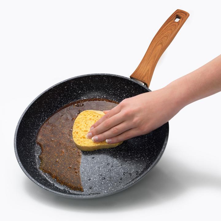 Actual product image Stoneline Back to Nature Schmorpfanne 28 cm, Made in Germany (28 cm, Casserole + Stewpot, Aluminium)