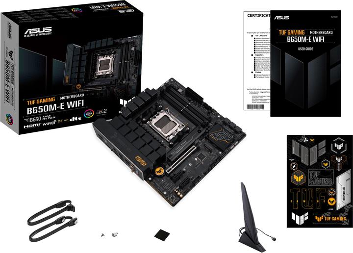 Immagine prodotto ASUS TUF Gaming B650M-E (AM5, AMD B650M, mATX)