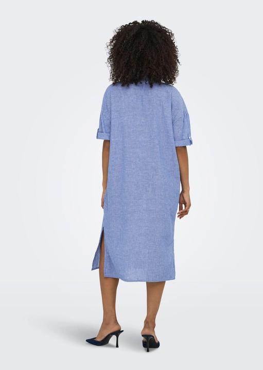 Immagine prodotto JdY Locker geschnitten Hemdkragen Voluminöser Armschnitt Midikleid Kleid (S)