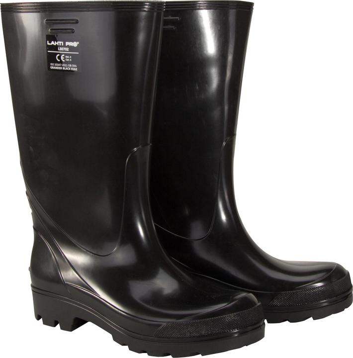 Lahti Pro Men's tall black galoshes, pvc, ob sra, "43", ce, lahti (43)
