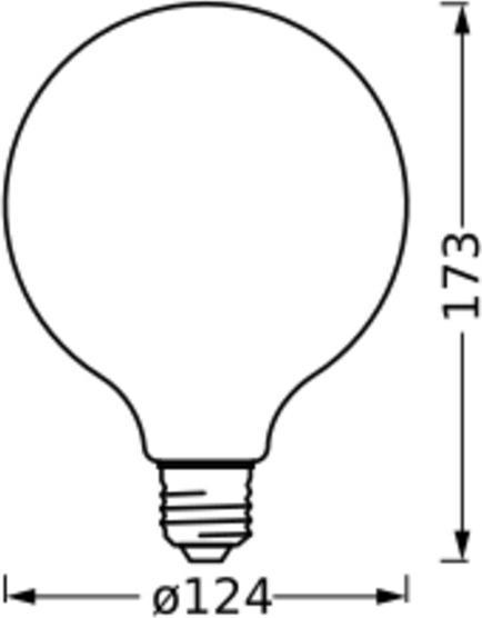 Produktbild Ledvance SMART+ MATTER FILAMENT GLOBE MULTICOLOR 4.8W 827...865 Multicolor E27 (E27, 4.80 W, 470 lm, 1 x, F)