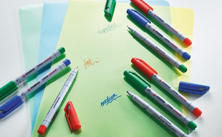 Immagine prodotto STABILO OHPen (Blu, Nero, Arancia, Marrone, Rosso, Verde, 0.40 mm, 6 x)