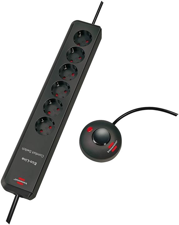 Actual product image Brennenstuhl Eco-Line (6 x, CEE 7/3, 1.50 m)
