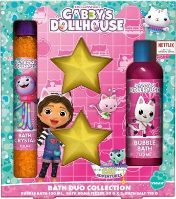 Konjac Sponge GABBYS DOLLHOUSE SET produkty do kąpieli 4szt