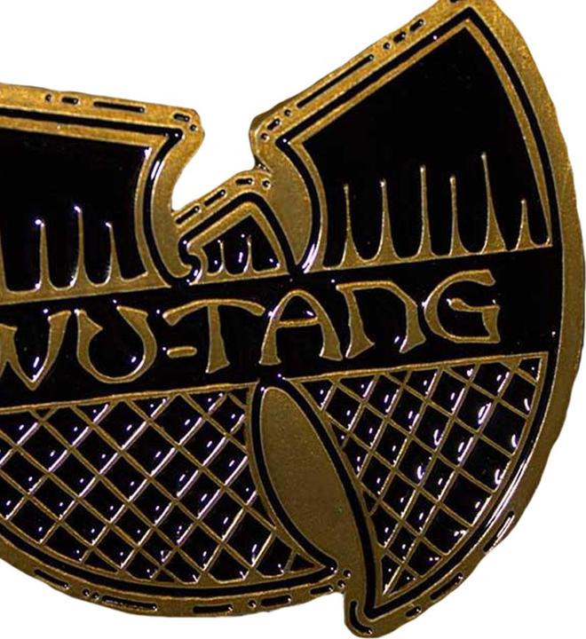 Produktbild Wu Tang Clan Logo Abzeichen ZinkLegierung