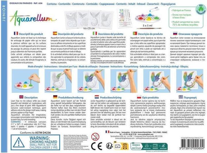 Produktbild Sentosphere Aquarellum Junior 4t Paradiesvögel