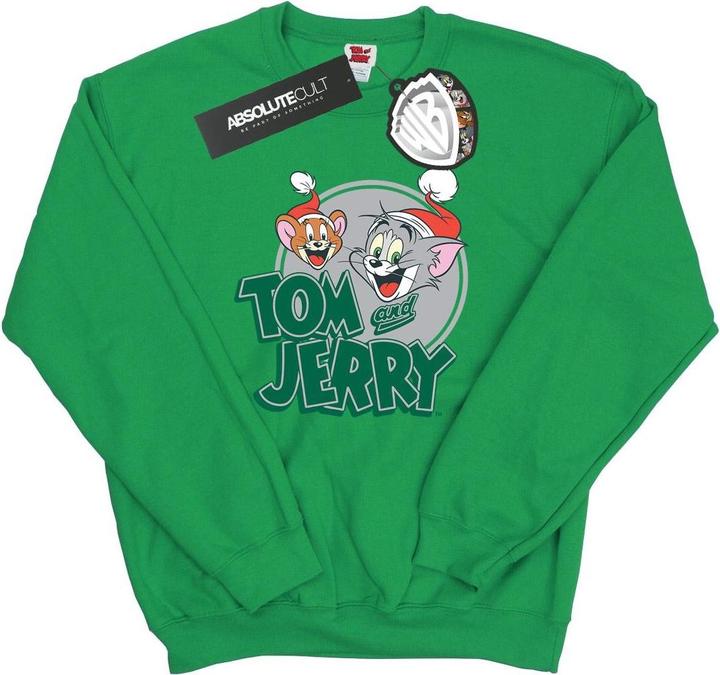 Tom & Jerry Christmas Greetings Sweatshirt (L)