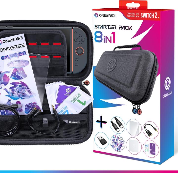 Actual product image Oniverse Switch 2™ 8 in 1 Starter-Pack - Gaming-Zubehör (Switch)