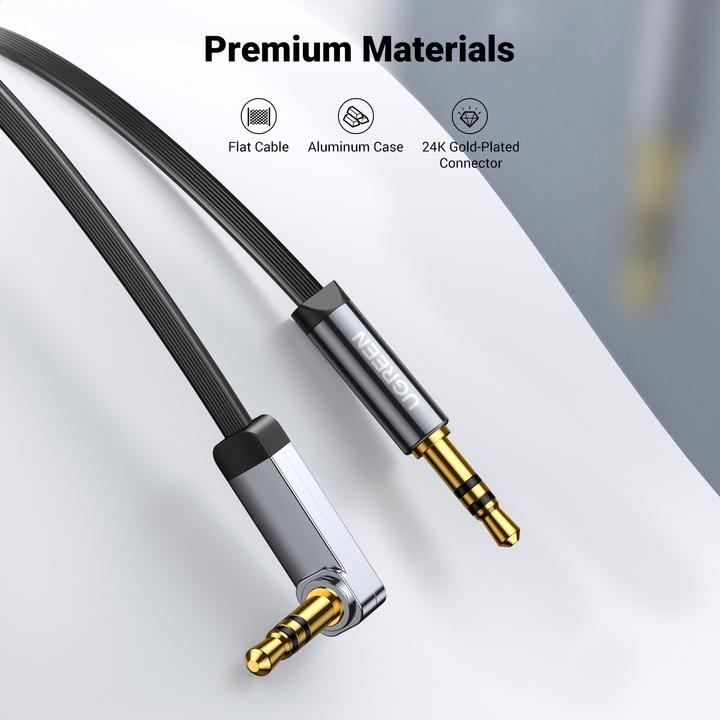 Image du produit Ugreen 3.5mm Klinke – 3.5mm Klinke (1 m, Jack 3,5 mm (AUX))