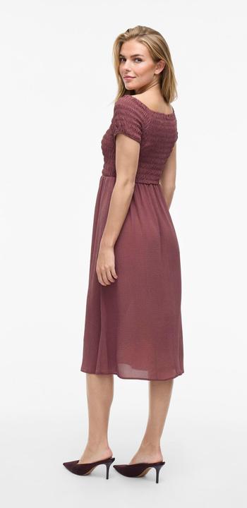 Actual product image Vila VIRITA Midi Gesmoktes Kleid (40)