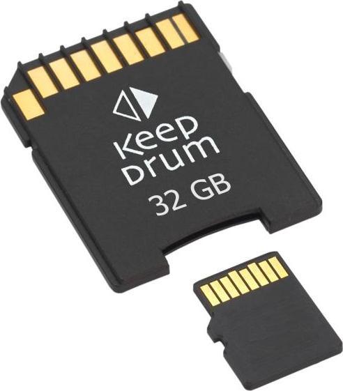 Produktbild keepdrum Micro SDHC Speicherkarte 32GB (32 GB, microSD)