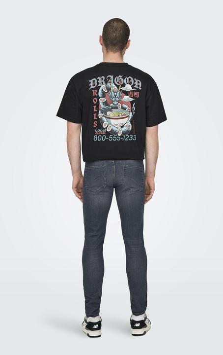 Actual product image Only & Sons Slim Fit Low Waist Jeans Slim Fit Jeans (W32/L30)