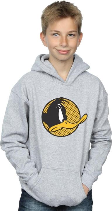 Immagine prodotto Looney Tunes Daffy Duck Dotted Profile Felpa con Cappuccio Ragazzi (128)