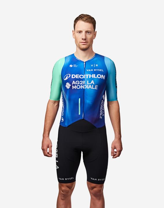 Van rysel Official RCR Road Cycling Suit - Decathlon AG2R La Mondiale Team