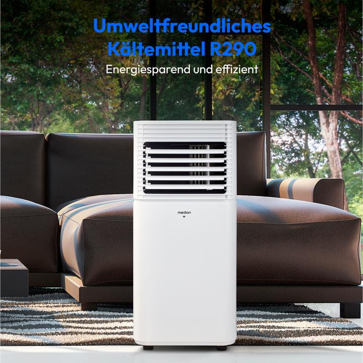 Produktbild Medion LIFE® P701 KLIMAANLAGE (MD 37672) Kühlen, Entfeuchten und Ventilieren, Kühlleistung 7.000 BTU, Kühlm (25 m², 7000 BTU/h)