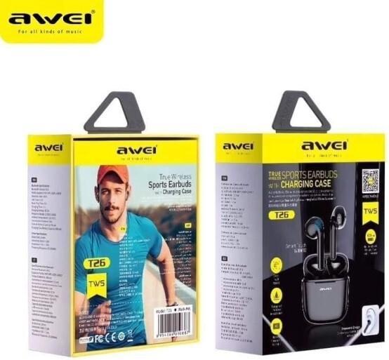 Image du produit Awei T26 (ANC, 3 h, Sans fil)