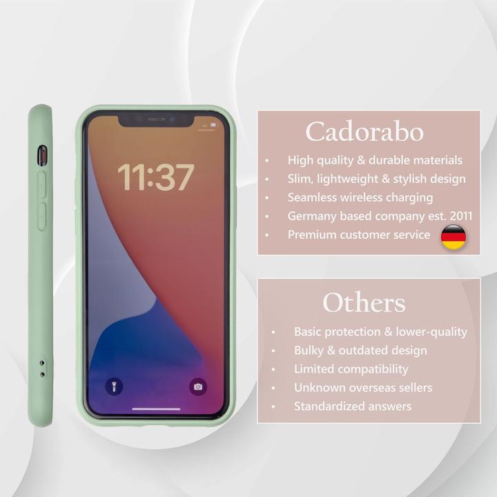 Productafbeelding Cadorabo TPU Liquid Silicone Case Cover (Apple iPhone 11 Pro)
