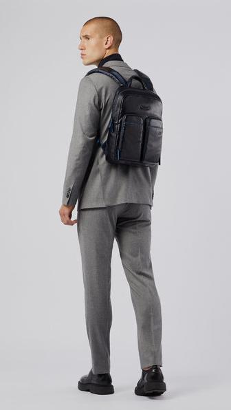 Actual product image Piquadro B2 Revamp - Fast Check Laptop Backpack 13" (11 l)