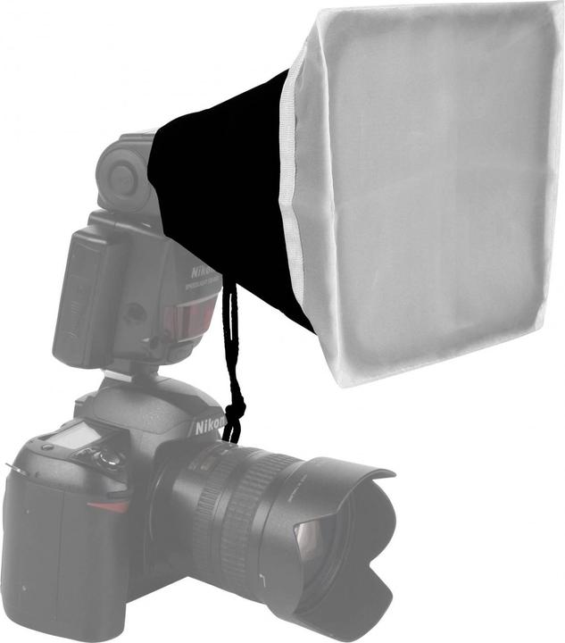 Walimex Universal softbox for compact flashes (Soft boxes, 15 cm)