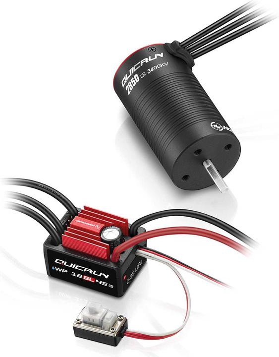 Produktbild Hobbywing Combo WP12BL45 G2 mit 2850SL-3400kV-G2
